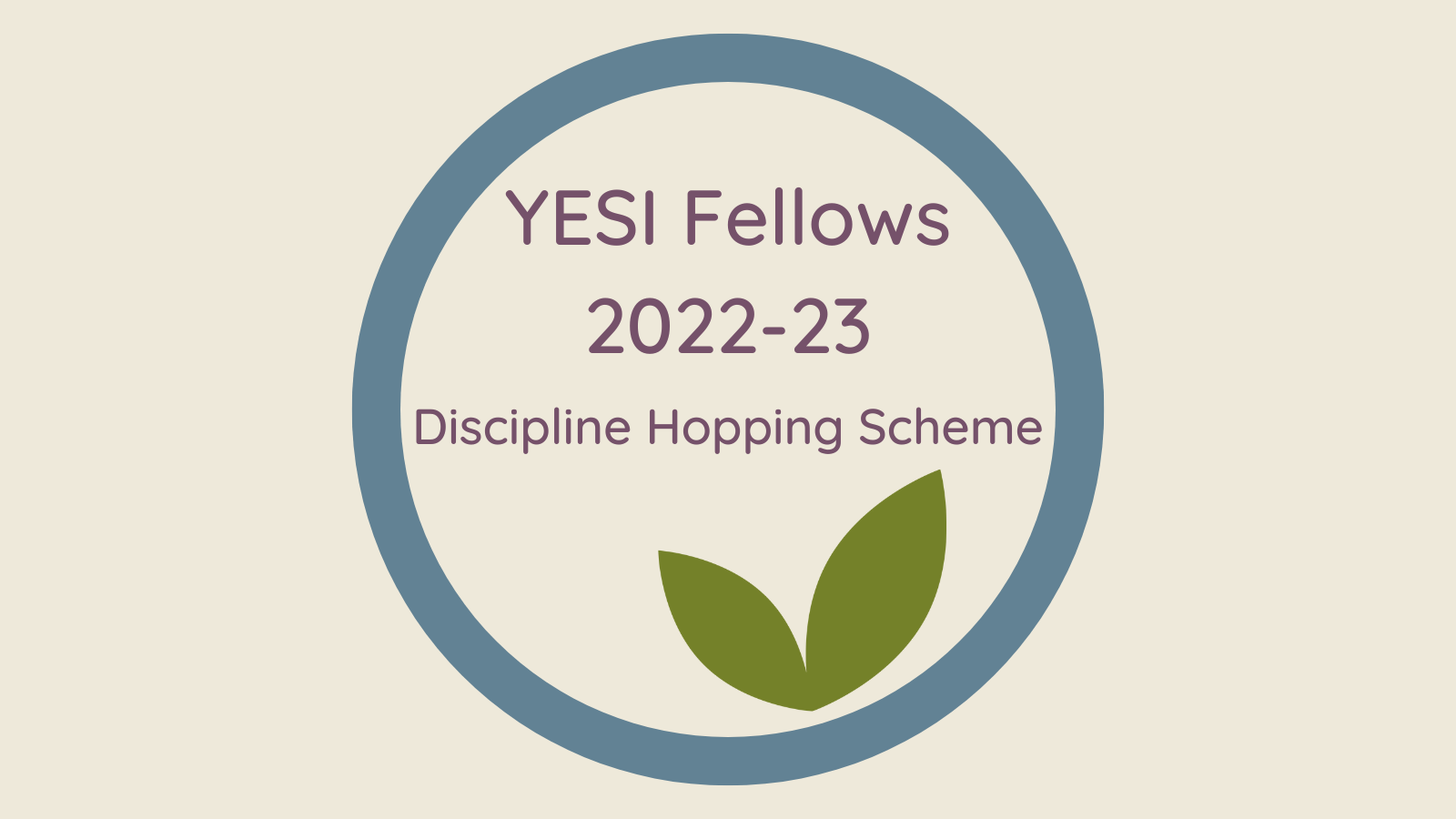 YESI Fellows 2022-23 Discipline Hopping Scheme